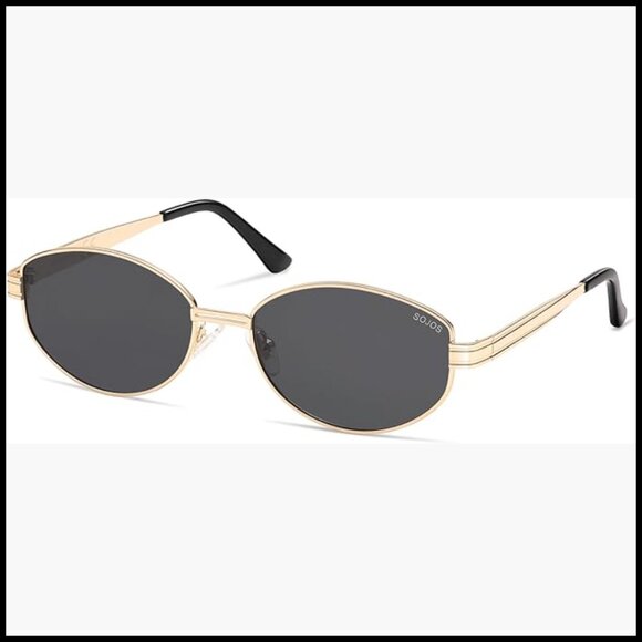 Trendy Oval Round Polarized Sunglasses with Metal Frames main image 7